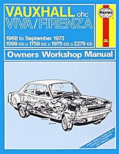 Livre : Vauxhall Viva / Firenza - ohc (1968 - Sept 1973) - Haynes Service and Repair Manual