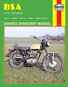 Livre : BSA Unit Singles - 247 cc, 343 cc, 441 cc (1958-1972) - Haynes Owners Workshop Manual