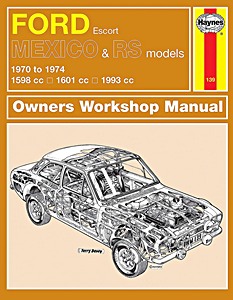 Book: Ford Escort Mk I - Mexico, RS 1600 & RS 2000 (1970-1974) - Haynes Owners Workshop Manual