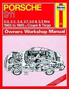 Książka: Porsche 911 (1965-1985) - Haynes Service and Repair Manual