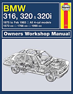 Boek: BMW 316, 320 & 320i (E21) - All 4-cyl models (1975 - Feb 1983) - Haynes Owners Workshop Manual