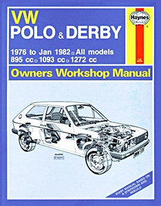 Livre : VW Polo & Derby / Audi 50 (1976 - Jan 1982) - Haynes Service and Repair Manual