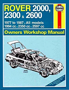 Book: Rover 2000, 2300 & 2600 (1977-1987)