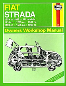 Livre : Fiat Strada / Ritmo - All models (1979-1988) - Haynes Service and Repair Manual