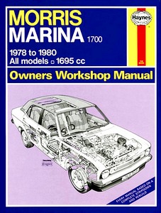 Livre: Morris Marina - 1700 - All models (1978-1980) - Haynes Service and Repair Manual