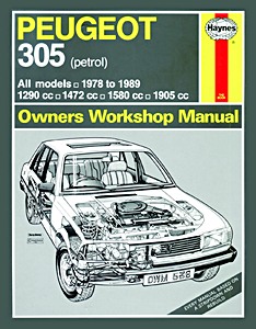 Livre: Peugeot 305 - Petrol (1978-1989)