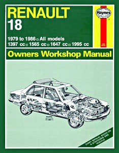 Livre : Renault 18 - Petrol (1979-1986) - Haynes Service and Repair Manual