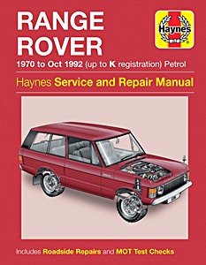Livre : Range Rover V8 Petrol (1970-10/1992)