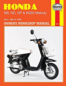Książka: [HR] Honda NB, ND, NP & NS50 Melody (81-85)