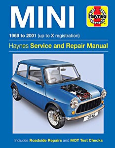 Livre : Mini (1969-2001) - Haynes Service and Repair Manual