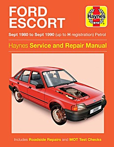 Książka: Ford Escort Petrol (9/80-9/90)