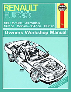 Livre : Renault Fuego - All models (1980-1986) - Haynes Service and Repair Manual