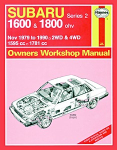 Buch: [HY] Subaru 1600 & 1800 - Series 2 (11/79-90)