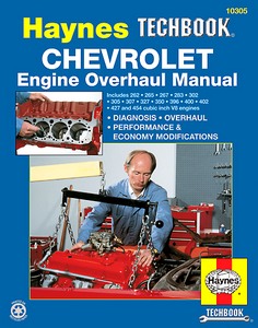 Livre: Chevrolet V8 Engine Overhaul Manual - Diagnosis, overhaul, performance & economy modifications - Haynes TechBook
