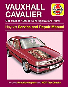 Livre : Vauxhall Cavalier - Petrol (Oct 1988 - Oct 1995)