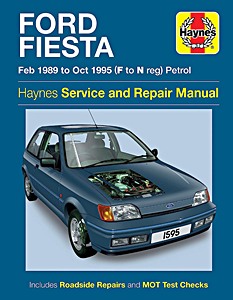 Boek: Ford Fiesta - Petrol (Feb 1989 - Oct 1995) - Haynes Service and Repair Manual