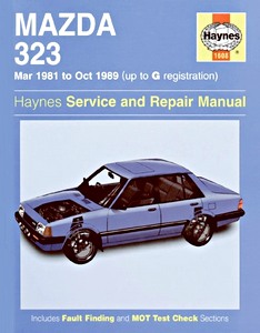Book: Mazda 323 (Mar 1981 - Oct 1989) - Haynes Service and Repair Manual