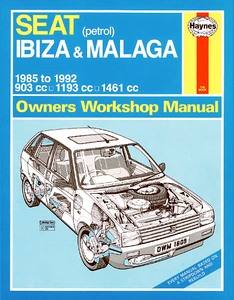 Livre : Seat Ibiza & Malaga - Petrol (1985-1992) - Haynes Service and Repair Manual