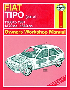 Livre : Fiat Tipo - Petrol (1988-1991) - Haynes Service and Repair Manual