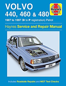 Livre : Volvo 440, 460 & 480 - Petrol (1987-1997) - Haynes Service and Repair Manual
