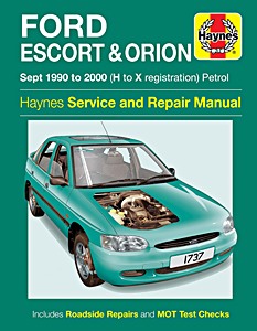 Buch: Ford Escort & Orion - Petrol (Sept 1990-2000) - Haynes Service and Repair Manual