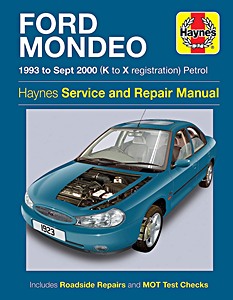 Livre : Ford Mondeo - Petrol (1993 - Sept 2000) - Haynes Service and Repair Manual