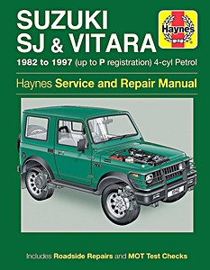 Książka: Suzuki SJ/Samurai/Vitara 4-cyl Petrol (82-97)