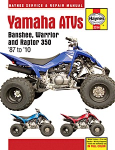 Livre : [HP] Yamaha Banshee, Warrior, Raptor 350 (87-10)