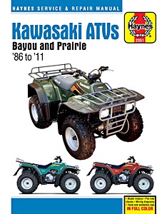 Book: [HP] Kawasaki ATVs - Bayou and Prairie (1986-2011)