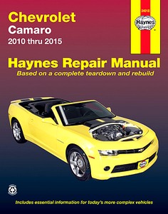 Livre : Chevrolet Camaro (2010-2015) - Haynes Repair Manual