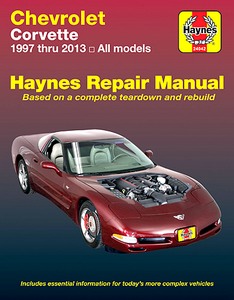 Livre : Chevrolet Corvette - All models (1997-2013) - Haynes Repair Manual