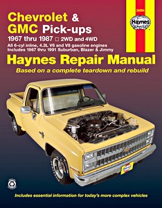 Livre : Chevrolet & GMC Full-size Pick-ups (67-87)