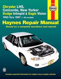 Boek: Chrysler LHS, Concorde & New Yorker / Dodge Intrepid / Eagle Vision (1993-1997) - Haynes Repair Manual