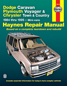 Livre : Dodge Caravan / Chrysler Town & Country / Plymouth Voyager Mini-vans (1984-1995) - Haynes Repair Manual