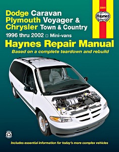 Livre : Chrysler / Dodge / Plymouth Caravan, Voyager, Town & Country Mini-vans (1996-2002) - Haynes Repair Manual
