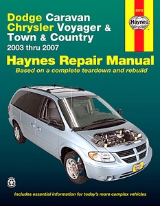 Livre : Dodge Caravan / Chrysler Voyager, Town & Country (2003-2007) - Haynes Repair Manual
