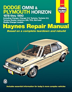 Livre : Dodge Omni / Plymouth Horizon (1978-1990) - Haynes Repair Manual