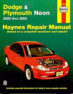 Livre : Chrysler / Dodge / Plymouth Neon (2000-2005) - Haynes Repair Manual