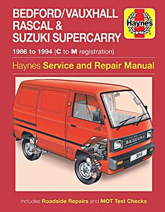 Boek: Suzuki Supercarry / Bedford Rascal (86-94)