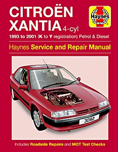 Boek: Citroën Xantia - 4-cyl Petrol & Diesel (1993-2001) - Haynes Service and Repair Manual