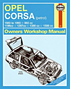 Book: Opel Corsa - Petrol (1983-1993) - Haynes Service and Repair Manual