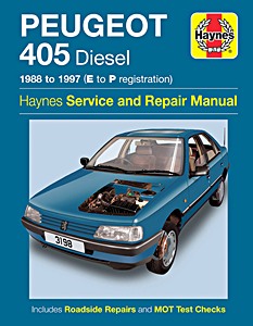 Livre : Peugeot 405 - Diesel (1988-1997) - Haynes Service and Repair Manual