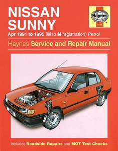 Livre : Nissan Sunny - Petrol (4/1991-1995) - Haynes Service and Repair Manual