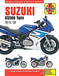 Boek: [HP] Suzuki GS 500 Twin (1989-2008)