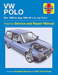 Livre : VW Polo - Petrol (Nov 1990 - Aug 1994) - Haynes Service and Repair Manual
