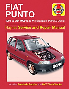 Livre : Fiat Punto - Petrol & Diesel (1994 - Oct 1999) - Haynes Service and Repair Manual