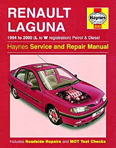 Livre : Renault Laguna - Petrol & Diesel (1994-2000) - Haynes Service and Repair Manual