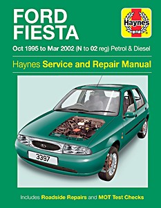 Livre : Ford Fiesta - Petrol & Diesel (Oct 1995 - Mar 2002) - Haynes Service and Repair Manual