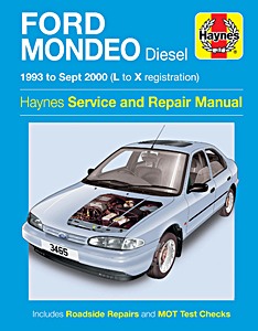 Livre : Ford Mondeo - Diesel (1993 - Sept 2000) - Haynes Service and Repair Manual
