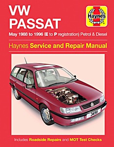 Livre : VW Passat - Petrol & Diesel (May 1988-1996) - Haynes Service and Repair Manual